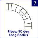 Elbow 90 deg Long Radius