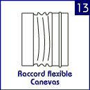 Raccord flexible Canevas